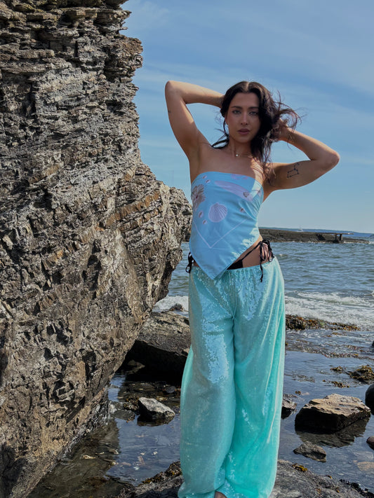 Lea Emilia - Turquoise beach bandana